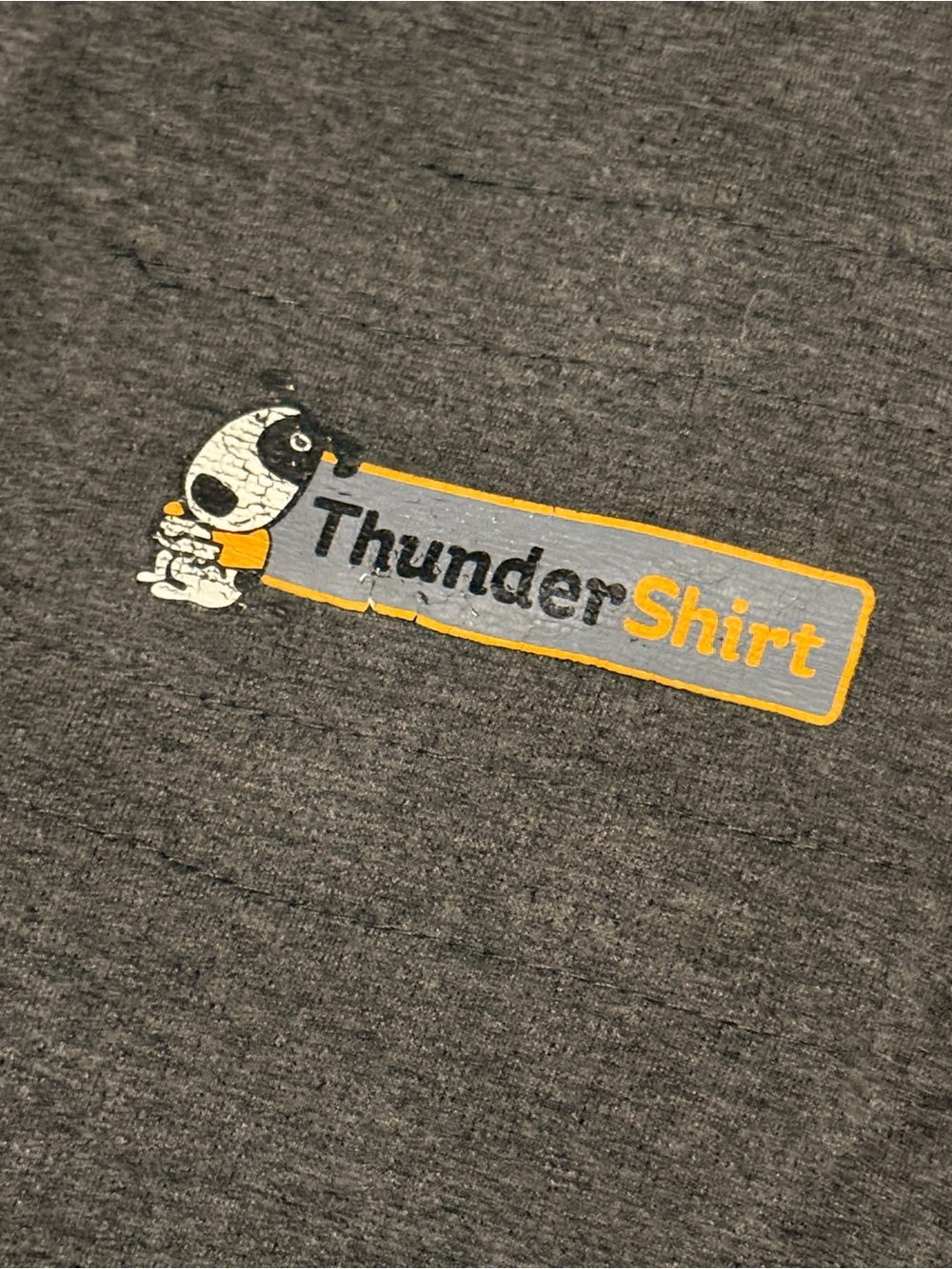 Thundershirt Dog S Small 15-25lbs Solid Gray Best Solution for Anxiety - Picture 4 of 7